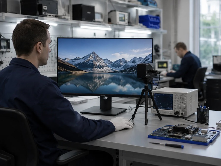 Ремонт мониторов ASUS